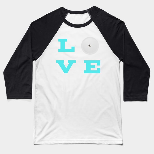 Love Libre - Teal Text Baseball T-Shirt by CatGirl101